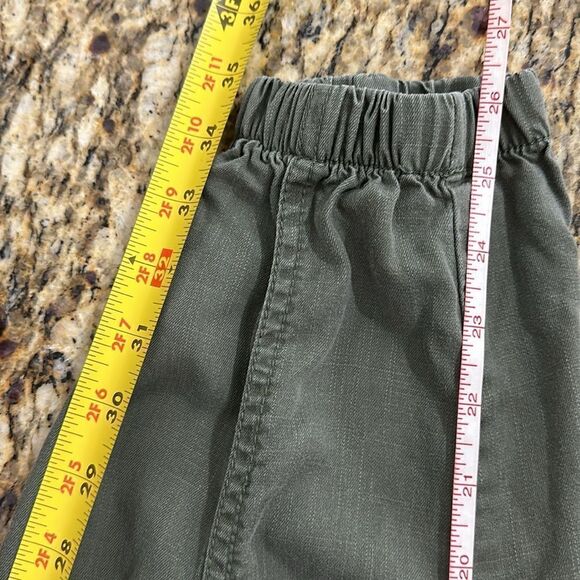 ❤️Last Chance Knox Rose Boho Olive Green Mid Rise Cargo Joggers Pants Size XS - Picture 8 of 9